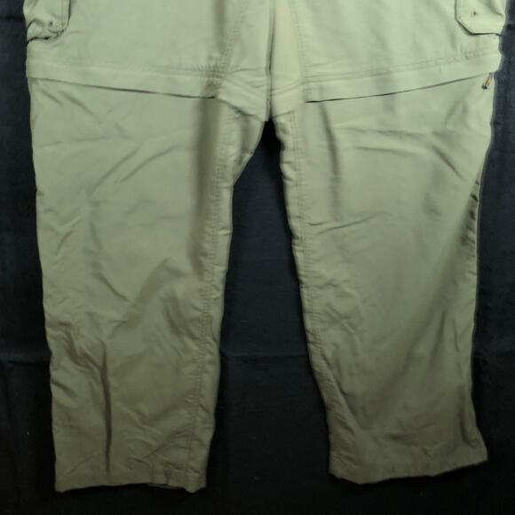 Boy Scout of America Mens Pants Green Uniform Convertible Cargo Large - Picture 3 of 10